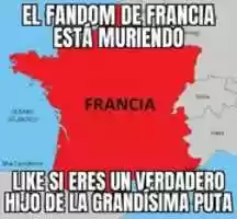 Бесплатно скачать Fandom de Francia [ Meme ] бесплатное фото или изображение для редактирования с помощью онлайн-редактора изображений GIMP